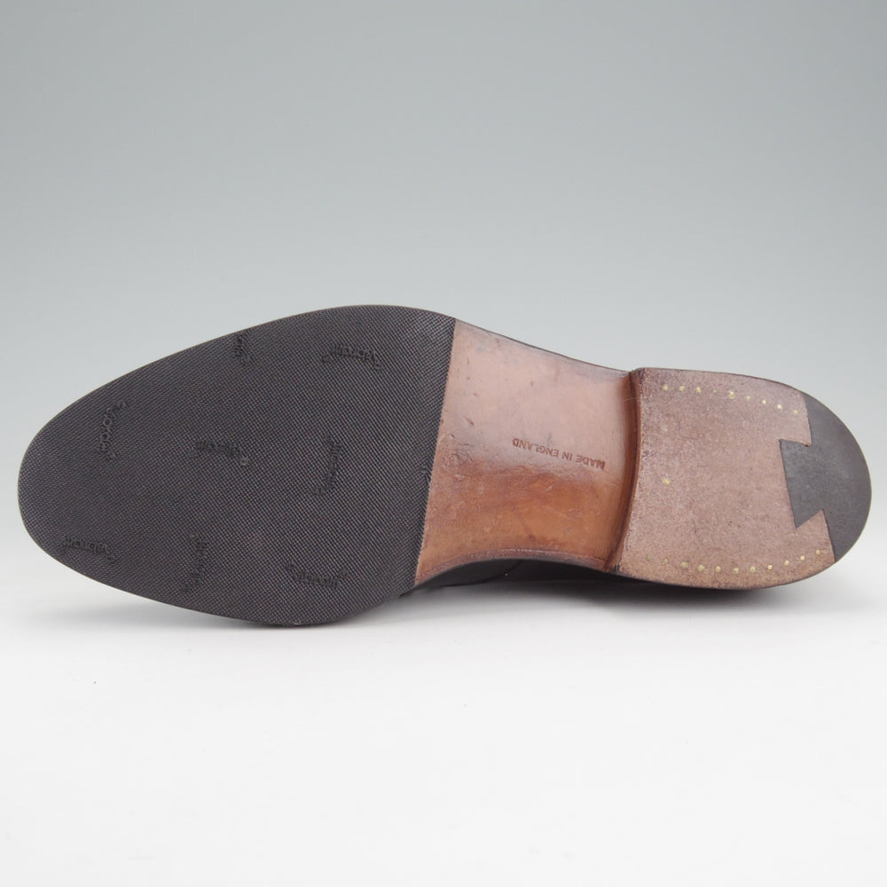 ★クロケット&ジョーンズ 6E【ロイドフットウェア別注★Uチップ/317ラスト】カーフ/黒/メンズ/Crockett&Jones★o186