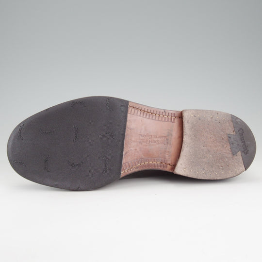 美品★チャーチ 80F/UK8【定価￥203,500-★SHANNON/シャノン】103ラスト/プレーントゥ/LIGHT EBONY/濃茶/メンズ/Church's★o745