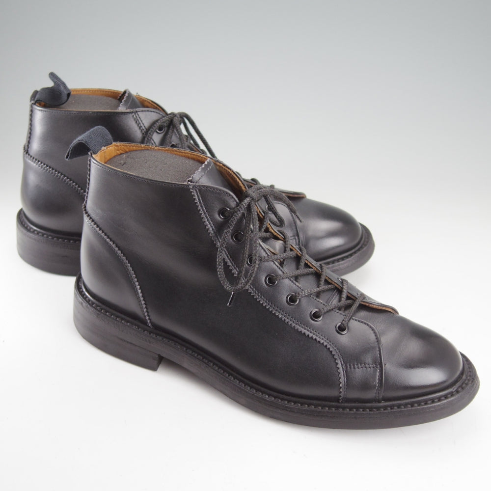 極上★トリッカーズ SIZE 8.5【定価￥143,000-★ダイナイトソール仕様/モンキーブーツ】Ethan/M6077/カーフ/黒/メンズ/Tricker's★o188
