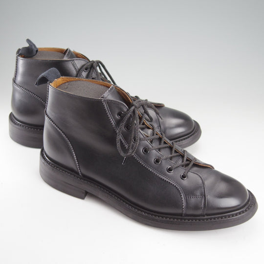 極上★トリッカーズ SIZE 8.5【定価￥143,000-★ダイナイトソール仕様/モンキーブーツ】Ethan/M6077/カーフ/黒/メンズ/Tricker's★o188