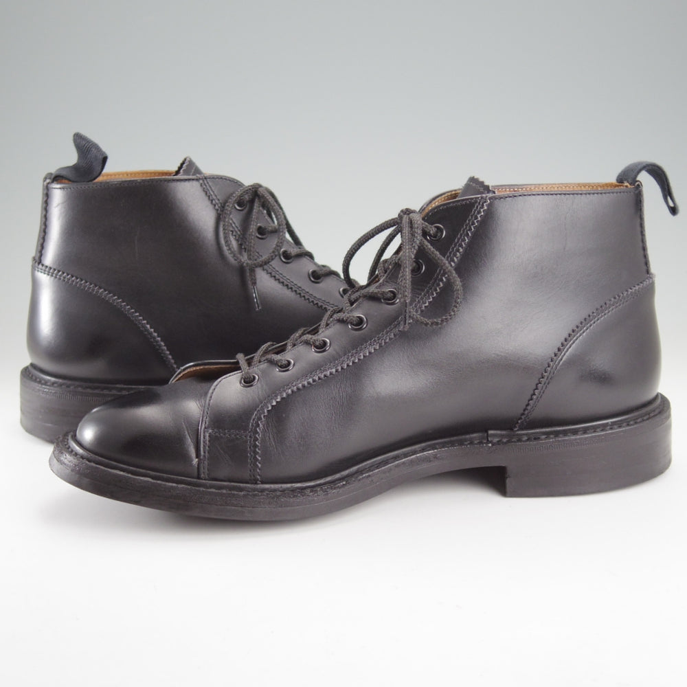 極上★トリッカーズ SIZE 8.5【定価￥143,000-★ダイナイトソール仕様/モンキーブーツ】Ethan/M6077/カーフ/黒/メンズ/Tricker's★o188