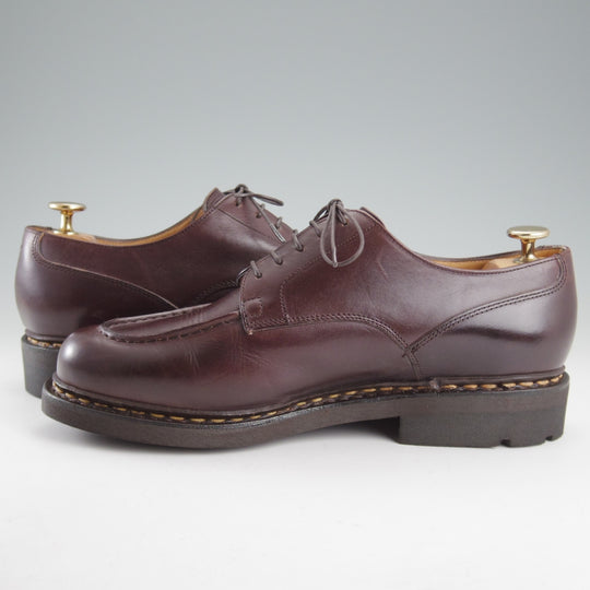 未使用★パラブーツ SIZE 7【定価￥99,000-★シャンボード/CHAMBORD】Uチップ/TEXソール/リスレザー/CAFÉ/濃茶/メンズ/Paraboot★o747