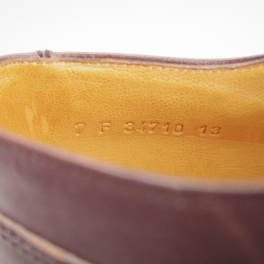 未使用★パラブーツ SIZE 7【定価￥99,000-★シャンボード/CHAMBORD】Uチップ/TEXソール/リスレザー/CAFÉ/濃茶/メンズ/Paraboot★o747