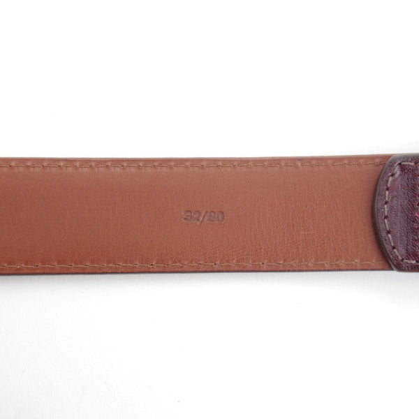 未使用★オールデン 32インチ【貴重★レザー/ベルト/MB0112】本革/茶/赤茶/メンズ/ALDEN★n188