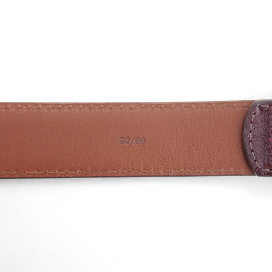 未使用★オールデン 32インチ【貴重★レザー/ベルト/MB0112】本革/茶/赤茶/メンズ/ALDEN★n188