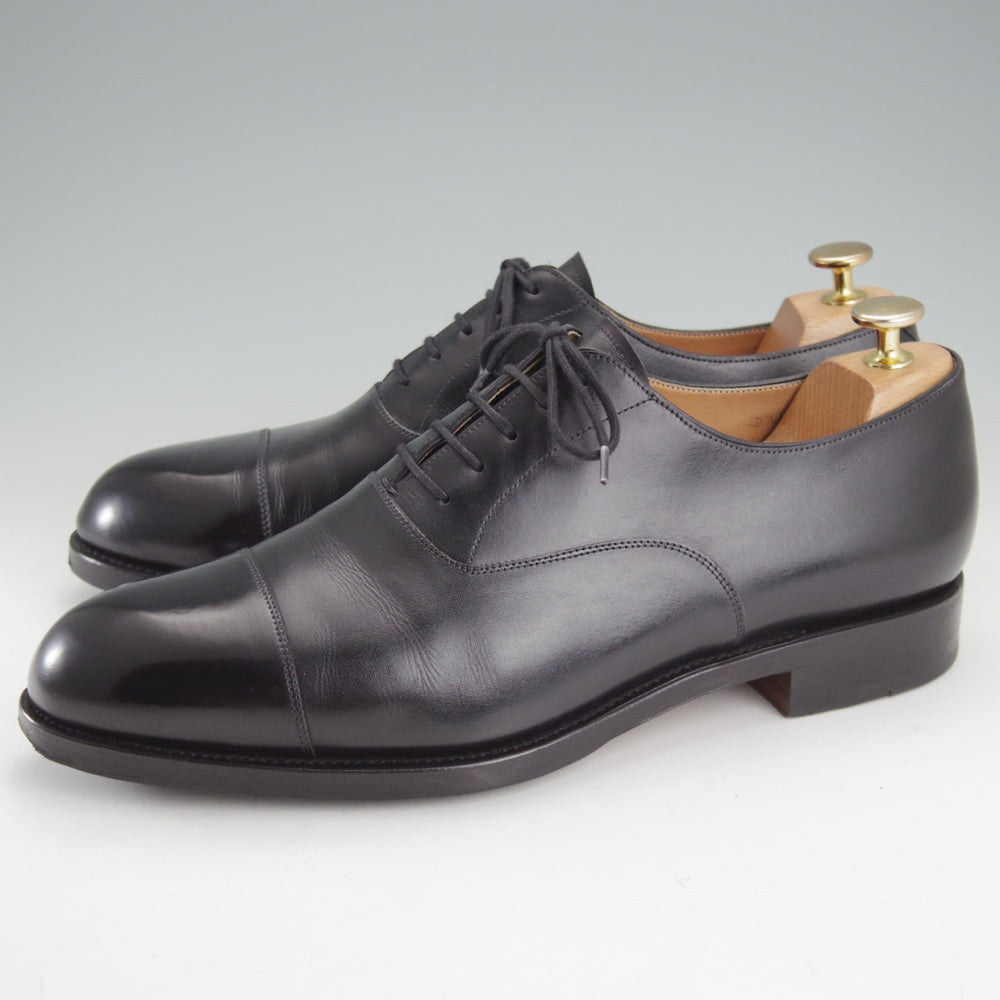 ★(スペイン製)カルミナ SIZE 9【定価￥94,600-★ストレートチップ/732】FORESTラスト/ボックスカーフ/黒/メンズ/CARMINA★o190