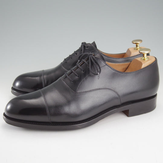 ★(スペイン製)カルミナ SIZE 9【定価￥94,600-★ストレートチップ/732】FORESTラスト/ボックスカーフ/黒/メンズ/CARMINA★o190