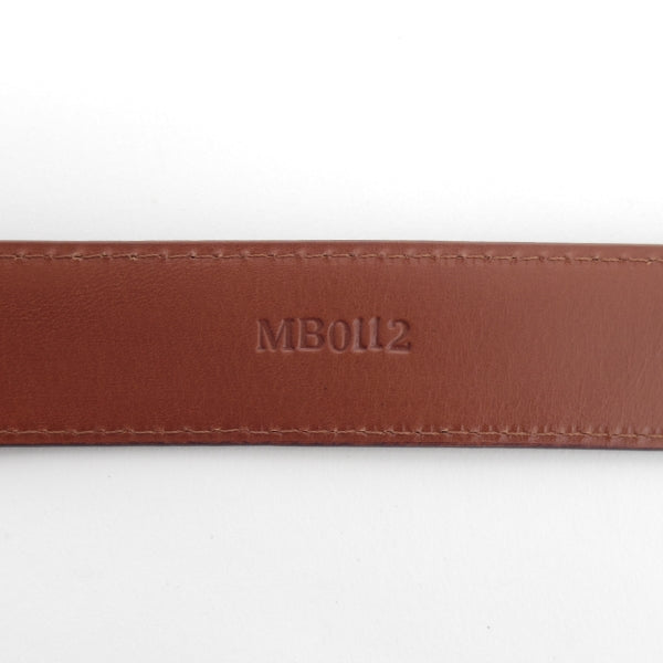 未使用★オールデン 32インチ【貴重★レザー/ベルト/MB0112】本革/茶/赤茶/メンズ/ALDEN★n188