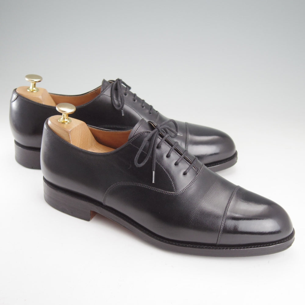 ★(スペイン製)カルミナ SIZE 9【定価￥94,600-★ストレートチップ/732】FORESTラスト/ボックスカーフ/黒/メンズ/CARMINA★o190