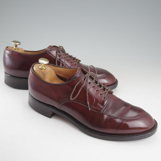 極上★オールデン 7.5D【定価￥217,800-★コードバン/モディファイドラスト/54321】Vチップ/#8/バーガンディー/赤茶/メンズ/ALDEN★o748