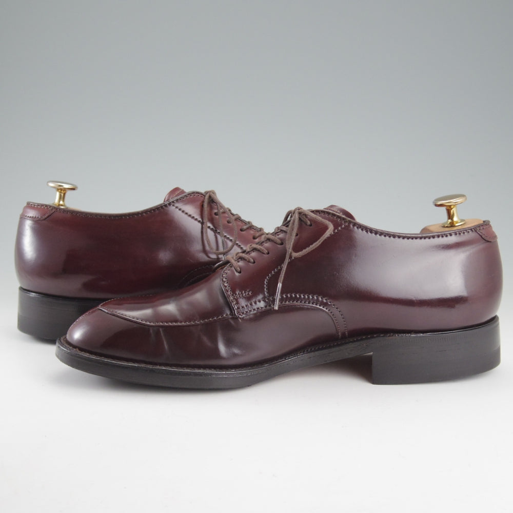 極上★オールデン 7.5D【定価￥217,800-★コードバン/モディファイドラスト/54321】Vチップ/#8/バーガンディー/赤茶/メンズ/ALDEN★o748