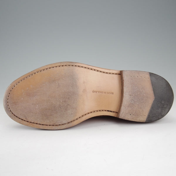 極美品★トリッカーズ SIZE 7【定価￥132,000-★BOURTON/エイコンアンティーク】バートン/M5633/カントリーシューズ/薄茶/Tricker's★n702
