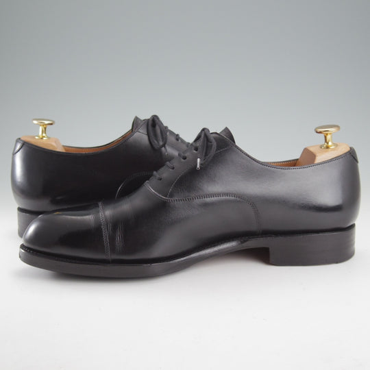 ★(スペイン製)カルミナ SIZE 9【定価￥94,600-★ストレートチップ/732】FORESTラスト/ボックスカーフ/黒/メンズ/CARMINA★o190