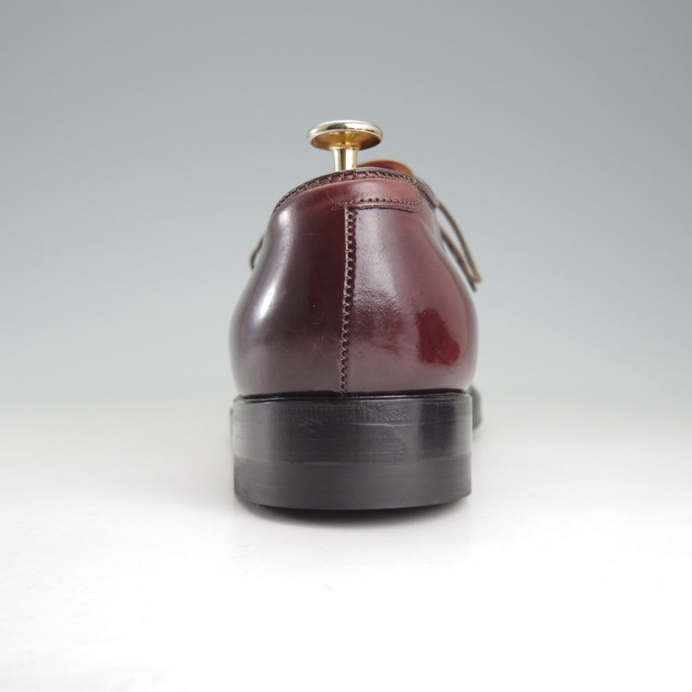 極上★オールデン 7.5D【定価￥217,800-★コードバン/モディファイドラスト/54321】Vチップ/#8/バーガンディー/赤茶/メンズ/ALDEN★o748