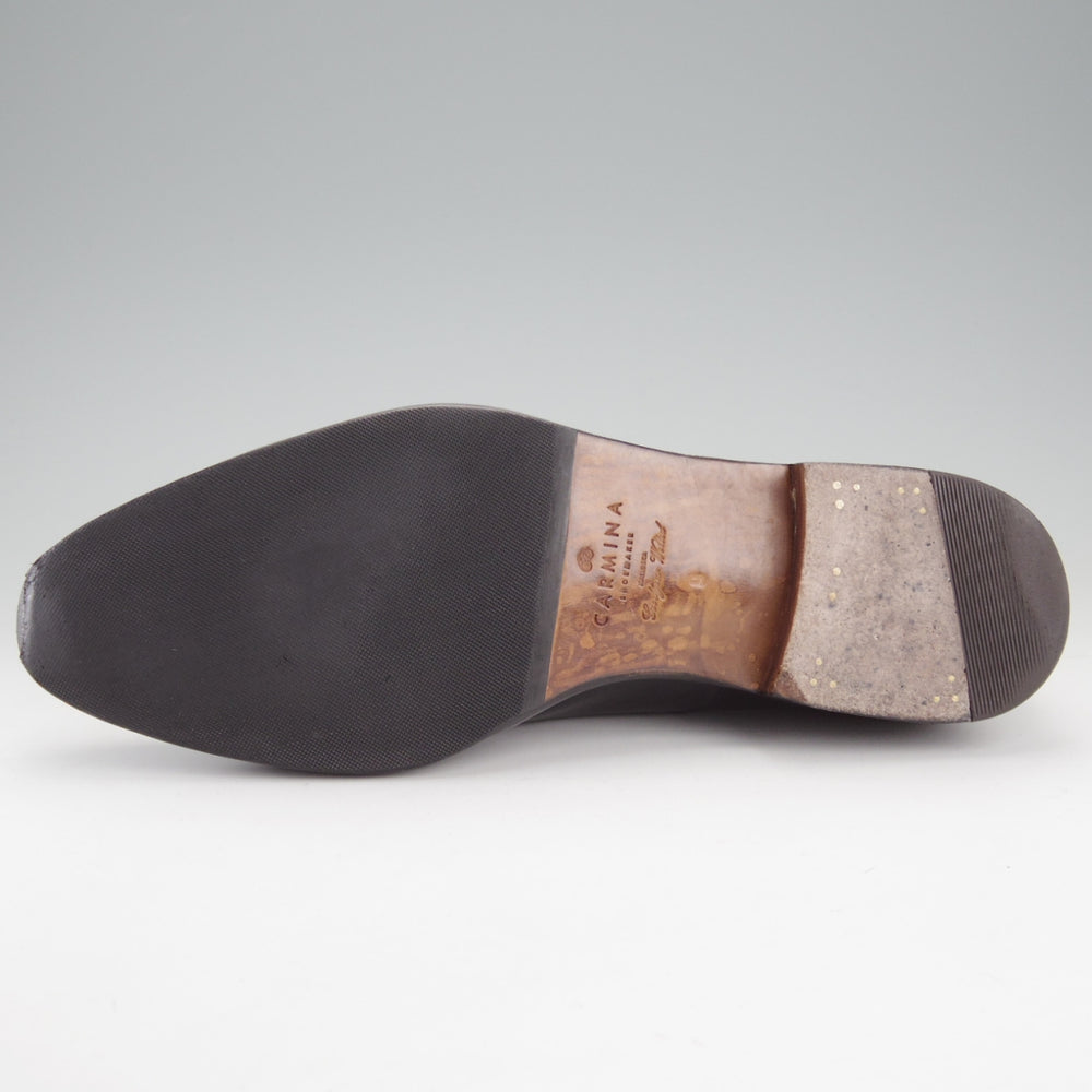 ★(スペイン製)カルミナ SIZE 9【定価￥94,600-★ストレートチップ/732】FORESTラスト/ボックスカーフ/黒/メンズ/CARMINA★o190