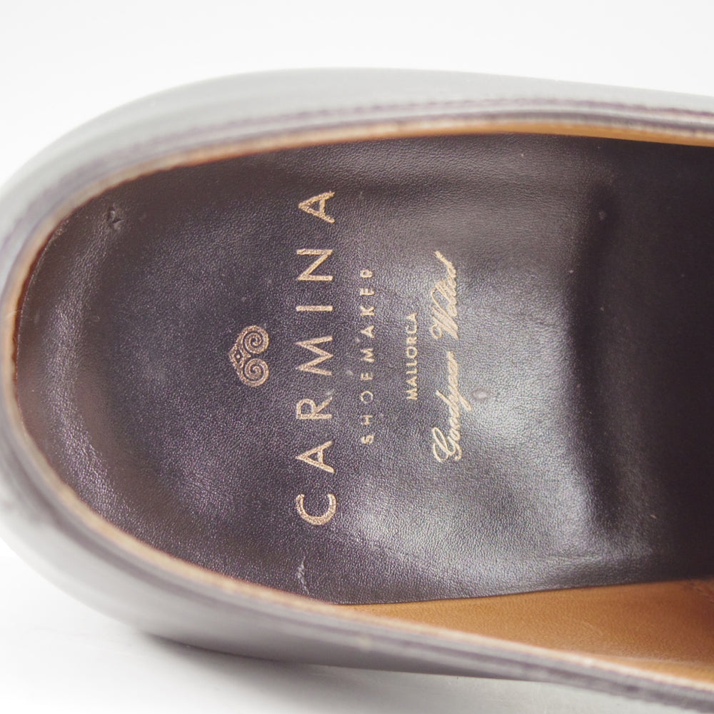 ★(スペイン製)カルミナ SIZE 9【定価￥94,600-★ストレートチップ/732】FORESTラスト/ボックスカーフ/黒/メンズ/CARMINA★o190