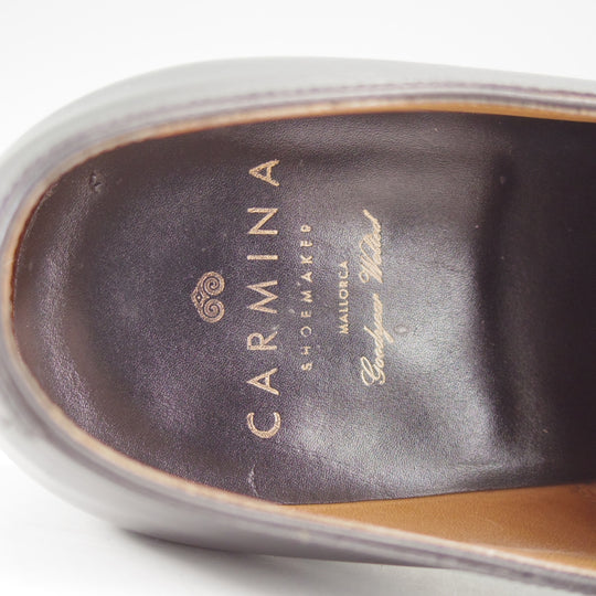 ★(スペイン製)カルミナ SIZE 9【定価￥94,600-★ストレートチップ/732】FORESTラスト/ボックスカーフ/黒/メンズ/CARMINA★o190