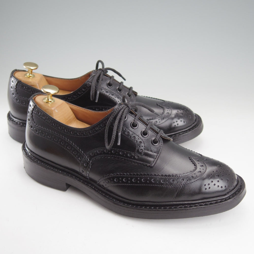 極上★トリッカーズ SIZE 7.5【定価￥132,000-★ダイナイトソール/BOURTON/バートン】5633/カントリーシューズ/黒/Tricker's★o191