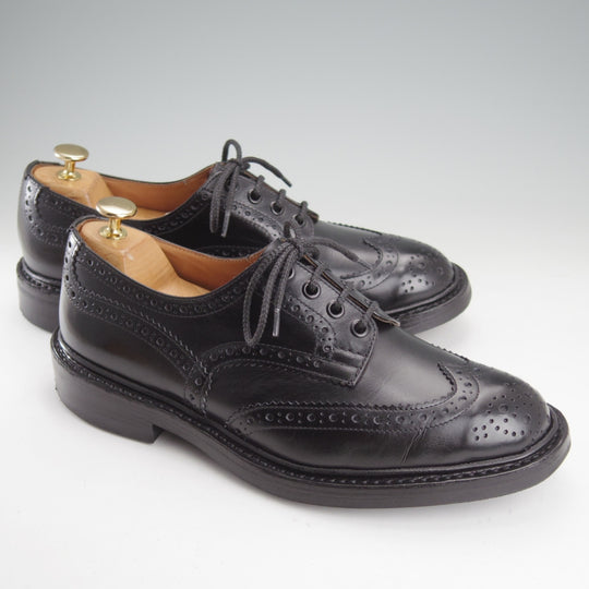 極上★トリッカーズ SIZE 7.5【定価￥132,000-★ダイナイトソール/BOURTON/バートン】5633/カントリーシューズ/黒/Tricker's★o191