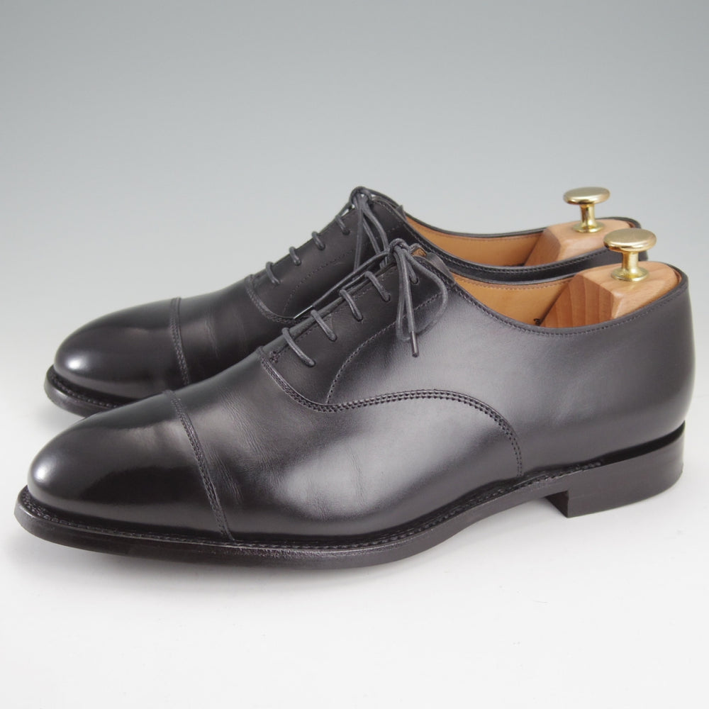 極上★クロケット&ジョーンズ 8E【定価￥148,500-★ハンドグレードライン/WHITEHALL】ストレートチップ/330ラスト/カーフ/黒/メンズ★o192