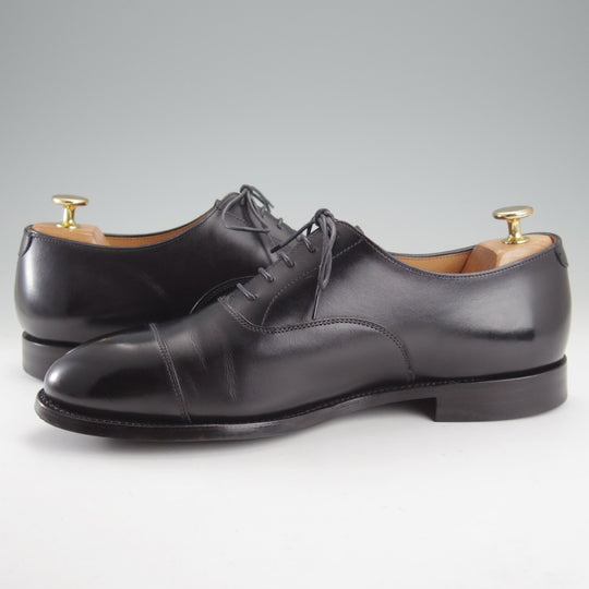 極上★クロケット&ジョーンズ 8E【定価￥148,500-★ハンドグレードライン/WHITEHALL】ストレートチップ/330ラスト/カーフ/黒/メンズ★o192