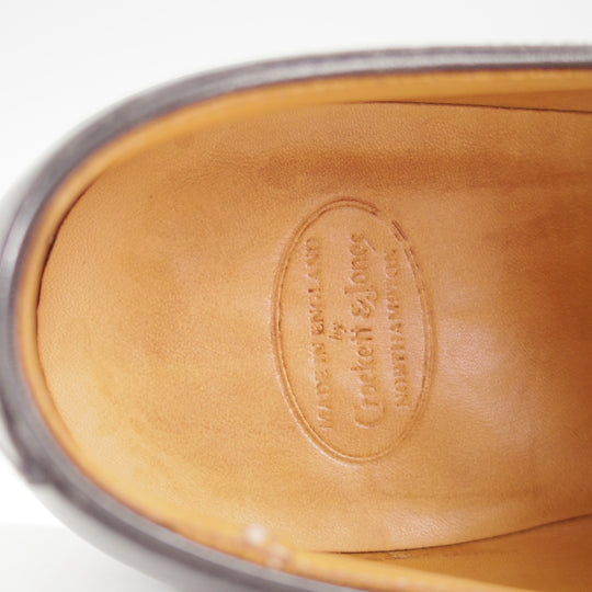 極上★クロケット&ジョーンズ 8E【定価￥148,500-★ハンドグレードライン/WHITEHALL】ストレートチップ/330ラスト/カーフ/黒/メンズ★o192