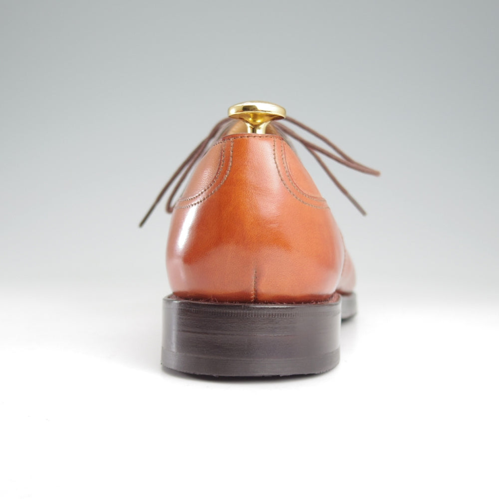 ★エドワードグリーン 5.5E【現行定価￥324,500-★DOVER/ドーバー】202ラスト/スキンステッチ/Uチップ/茶/メンズ/EDWARD GREEN★o750