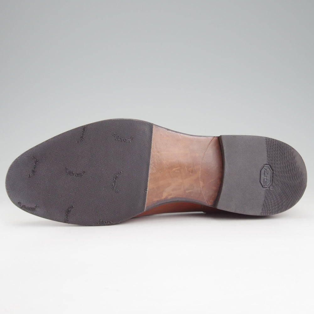 ★エドワードグリーン 5.5E【現行定価￥324,500-★DOVER/ドーバー】202ラスト/スキンステッチ/Uチップ/茶/メンズ/EDWARD GREEN★o750