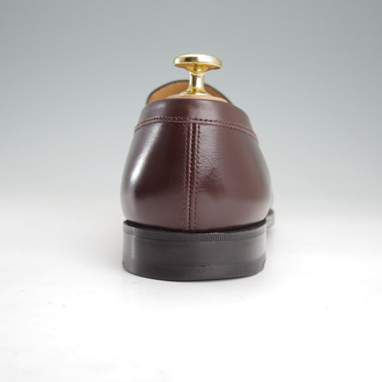 極上★J.M.ウエストン 4.5E【定価￥156,200-★180/コインローファー】41ラスト/ボックスカーフ/濃茶/メンズ/Weston/ウェストン★o193