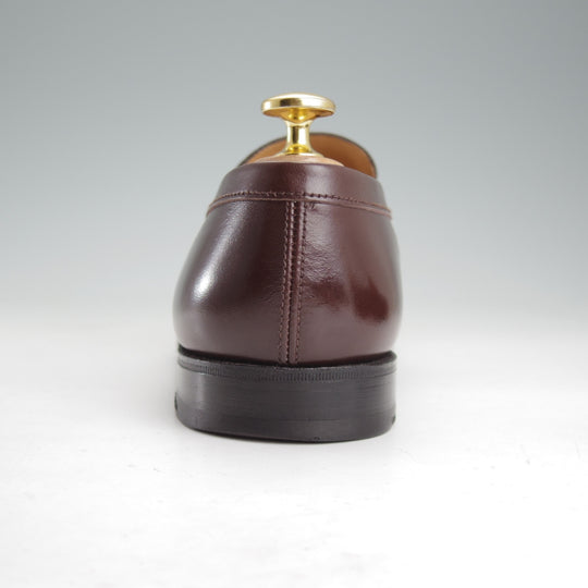 極上★J.M.ウエストン 4.5E【定価￥156,200-★180/コインローファー】41ラスト/ボックスカーフ/濃茶/メンズ/Weston/ウェストン★o193