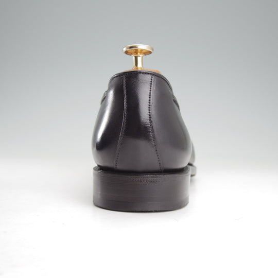 美品★(スペイン製)カルミナ SIZE 9【定価￥94,600-★タッセルローファー/80367】FORESTラスト/ボックスカーフ/黒/メンズ/CARMINA★o194