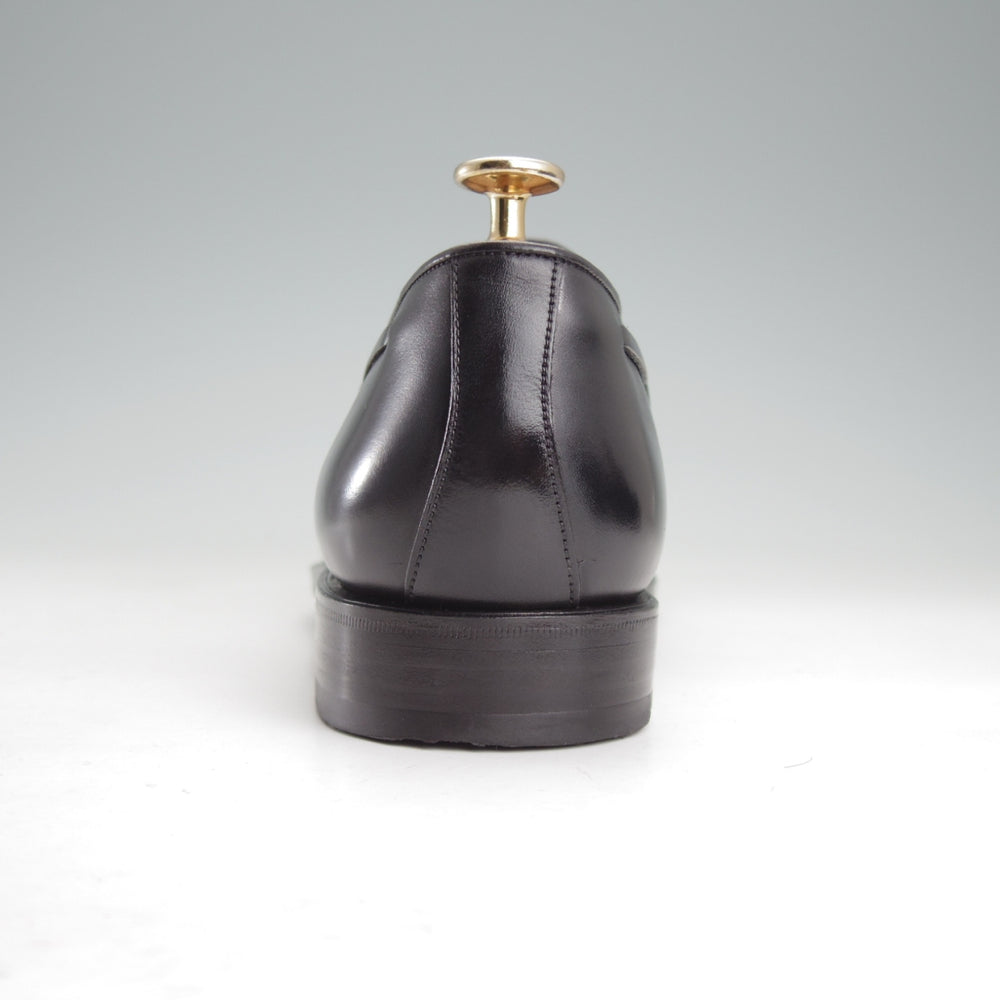 美品★(スペイン製)カルミナ SIZE 9【定価￥94,600-★タッセルローファー/80367】FORESTラスト/ボックスカーフ/黒/メンズ/CARMINA★o194