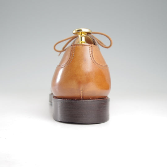 ★エドワードグリーン 5.5E【現行定価￥324,500-★DOVER/ドーバー】202ラスト/スキンステッチ/Uチップ/薄茶/EDWARD GREEN★o751