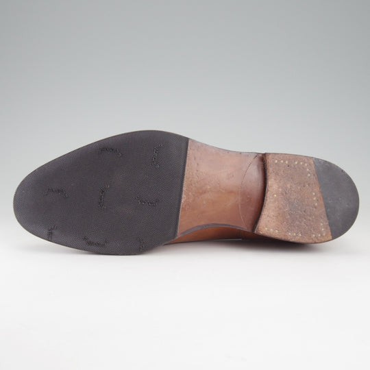 ★エドワードグリーン 5.5E【現行定価￥324,500-★DOVER/ドーバー】202ラスト/スキンステッチ/Uチップ/薄茶/EDWARD GREEN★o751