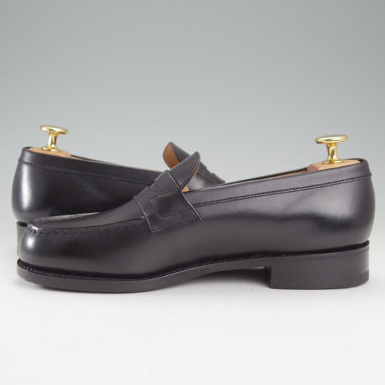 ほぼ未使用★J.M.ウエストン(レディース) 3C【定価￥156,200-★コインローファー/180】82ラスト/カーフ/黒/Weston/ウェストン★n706