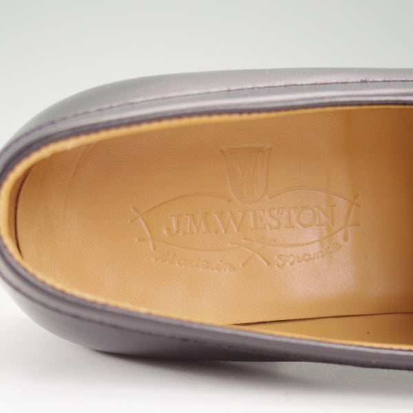 ほぼ未使用★J.M.ウエストン(レディース) 3C【定価￥156,200-★コインローファー/180】82ラスト/カーフ/黒/Weston/ウェストン★n706