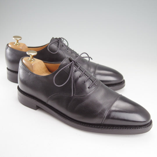 極上★ジョンロブ 7E【定価￥228,800-★アクアカーフ仕様のシティ2/CITY/7000ラスト】ストレートチップ/黒/メンズ/JOHN LOBB★o195