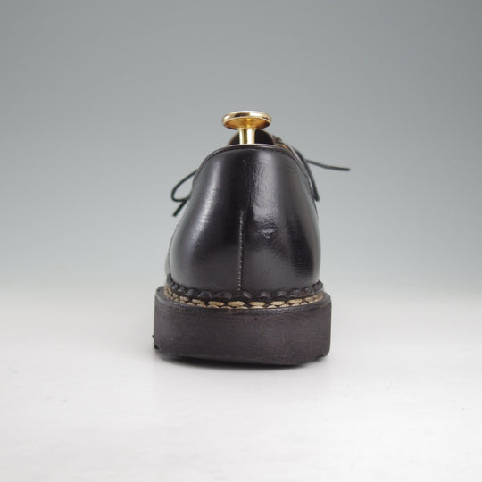 極上★パラブーツ SIZE 39.5【定価￥110,000-★ミカエル/MICHAEL】チロリアンシューズ/リスレザー/黒/メンズ/Paraboot★p329