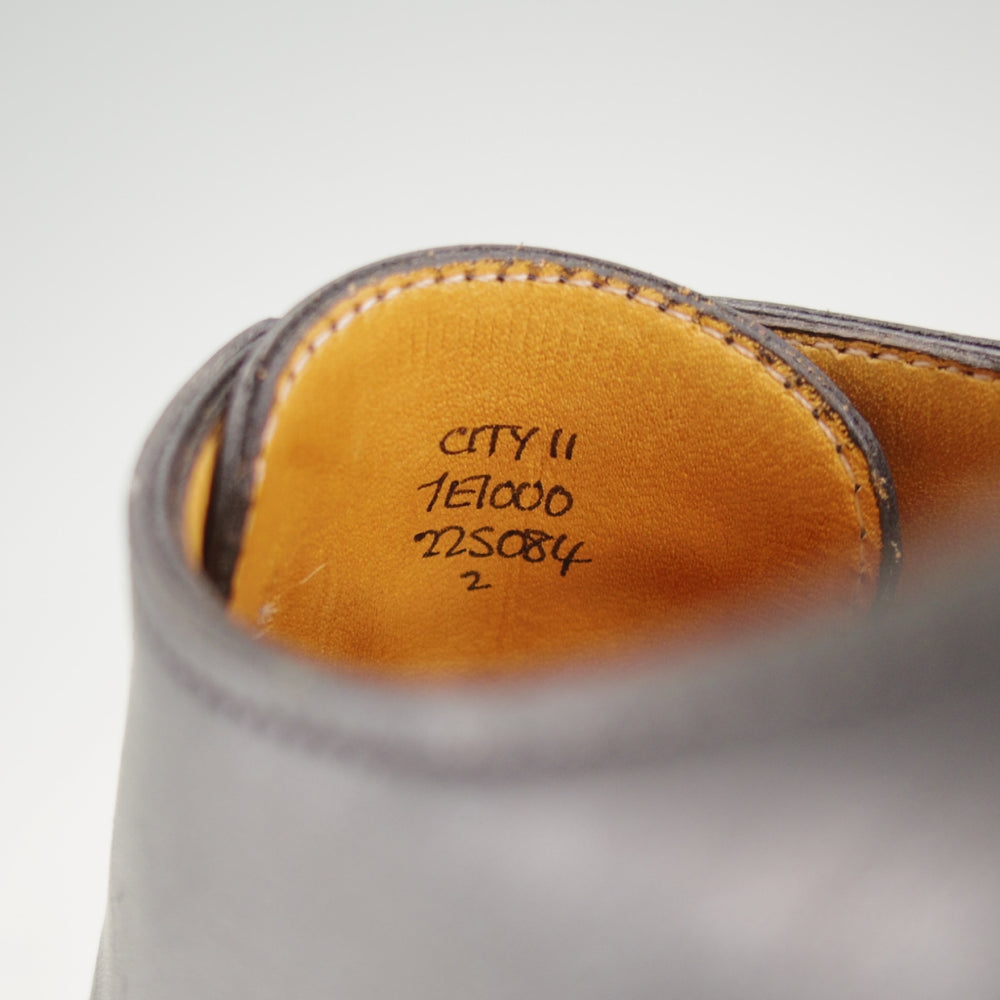 極上★ジョンロブ 7E【定価￥228,800-★アクアカーフ仕様のシティ2/CITY/7000ラスト】ストレートチップ/黒/メンズ/JOHN LOBB★o195