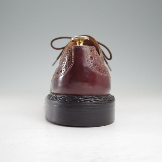 美品★(独)ハインリッヒ・ディンケラッカー SIZE 6.5【モデル定価￥193,600-★コードバン/BUDA/ブダ】赤茶/Heinrich Dinkelacker★n708
