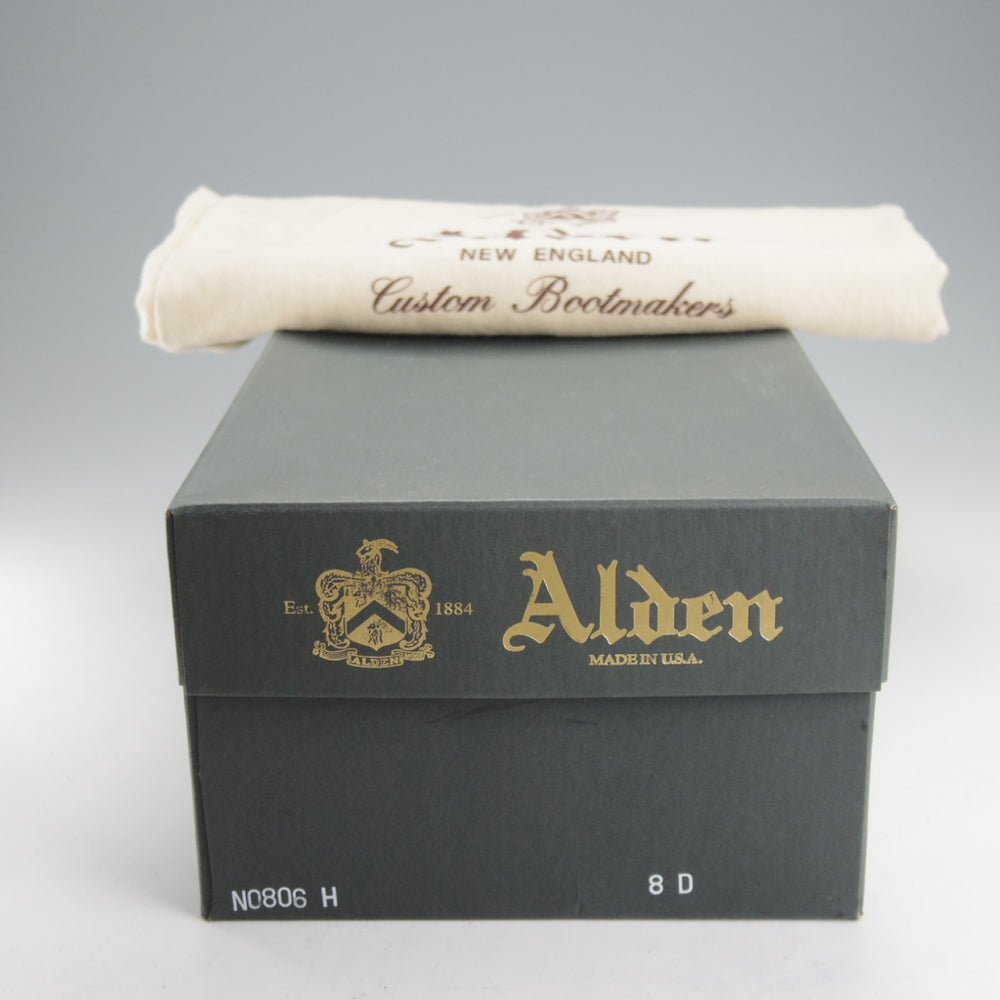 美品★オールデン 8D【現行定価20万円以上★コードバン仕様/モディファイドラスト/Arch(アーチ)別注】N8060H/ブーツ/黒/ALDEN★o197