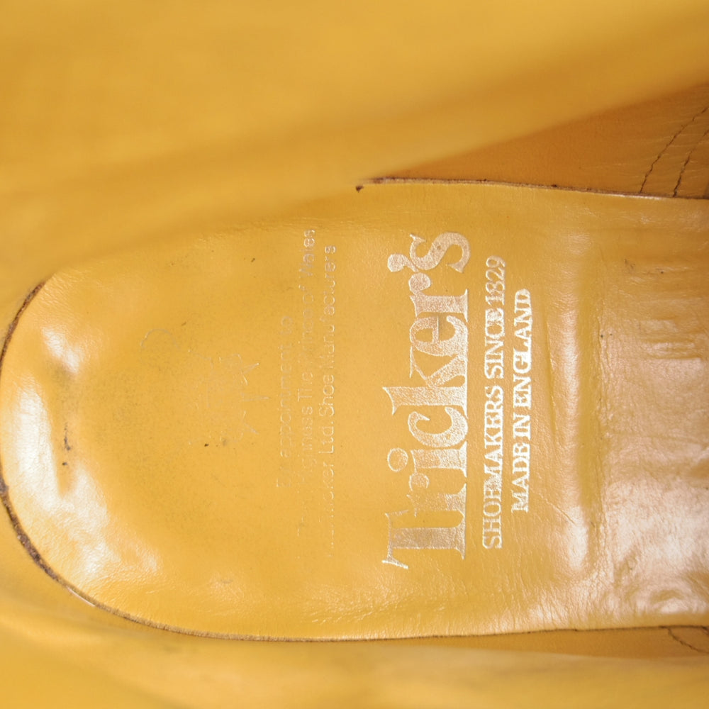 極上★トリッカーズ SIZE 8【現行定価14万円以上★ダイナイトソール/カントリーブーツ/M7632】グレインレザー/黒/メンズ/Tricker's★o756