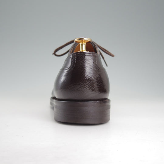 美品★ジョンロブ 7.5E【定価1,870ユーロ(34万円程度)★HARLYN/スキンステッチ/8695ラスト】Uチップ/グレインレザー/濃茶/JOHN LOBB★p332