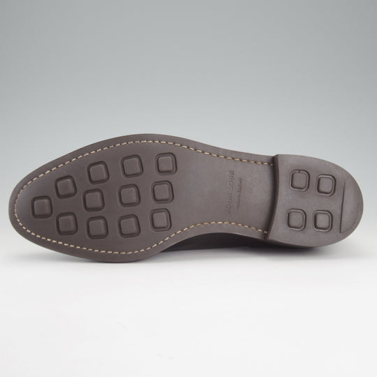 美品★ジョンロブ 7.5E【定価1,870ユーロ(34万円程度)★HARLYN/スキンステッチ/8695ラスト】Uチップ/グレインレザー/濃茶/JOHN LOBB★p332