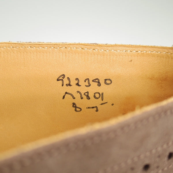 未使用★トリッカーズ SIZE 8【貴重★(英)ポールスミス別注/チャッカ丈のカントリーブーツ】ダイナイトソール/濃茶/Tricker's★n713