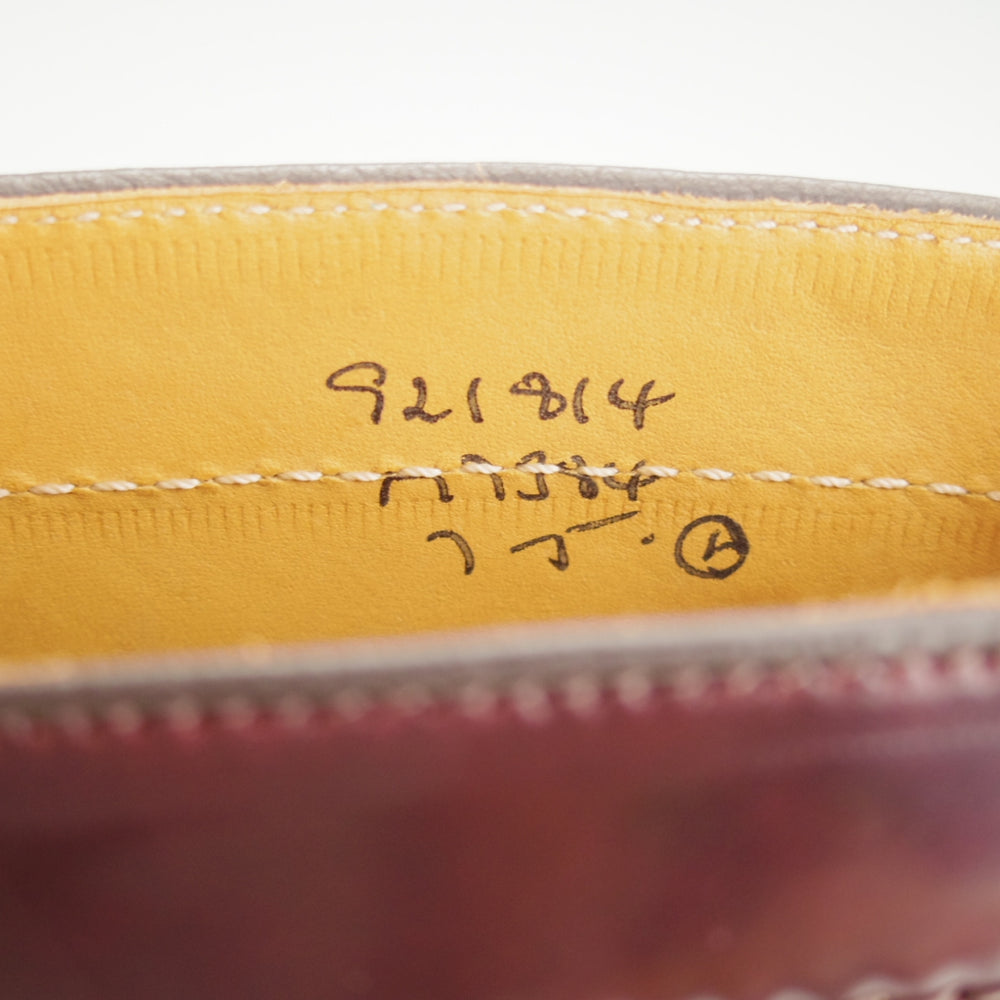 未使用★トリッカーズ SIZE 7【貴重★コードバン仕様/ダイナイトソール】M7384/チャッカブーツ/赤茶/メンズ/Tricker's★o208