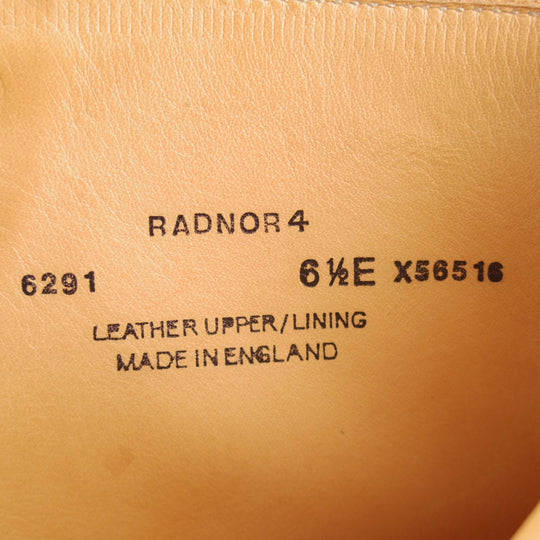 極上★クロケット&ジョーンズ 6.5E【希少★(英)J&FJ BAKER社の復刻ロシアンカーフ/RANDOR4】ブーツ/228ラスト/濃茶/Crockett&Jones★o212