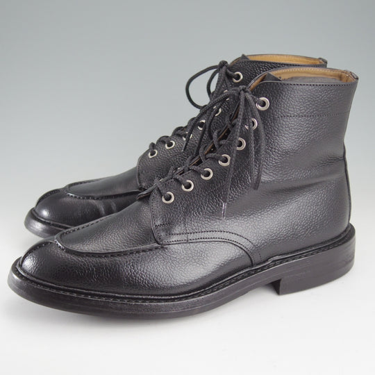 極上★トリッカーズ SIZE 8【現行定価14万円以上★ダイナイトソール/カントリーブーツ/M7632】グレインレザー/黒/メンズ/Tricker's★o756