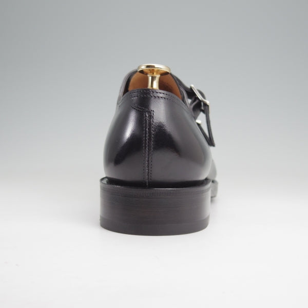 極美品★ジョンロブ 6E【定価￥251,900-★WILLIAM/ウィリアム】9795ラスト/ダブルモンク/カーフ/黒/メンズ/JOHN LOBB★n212