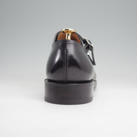 極美品★ジョンロブ 6E【定価￥251,900-★WILLIAM/ウィリアム】9795ラスト/ダブルモンク/カーフ/黒/メンズ/JOHN LOBB★n212